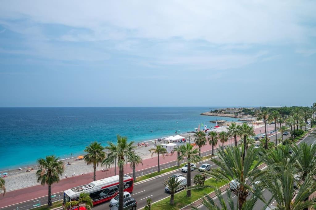 Le Balcon De La Baie Des Anges Leilighet Nice Eksteriør bilde